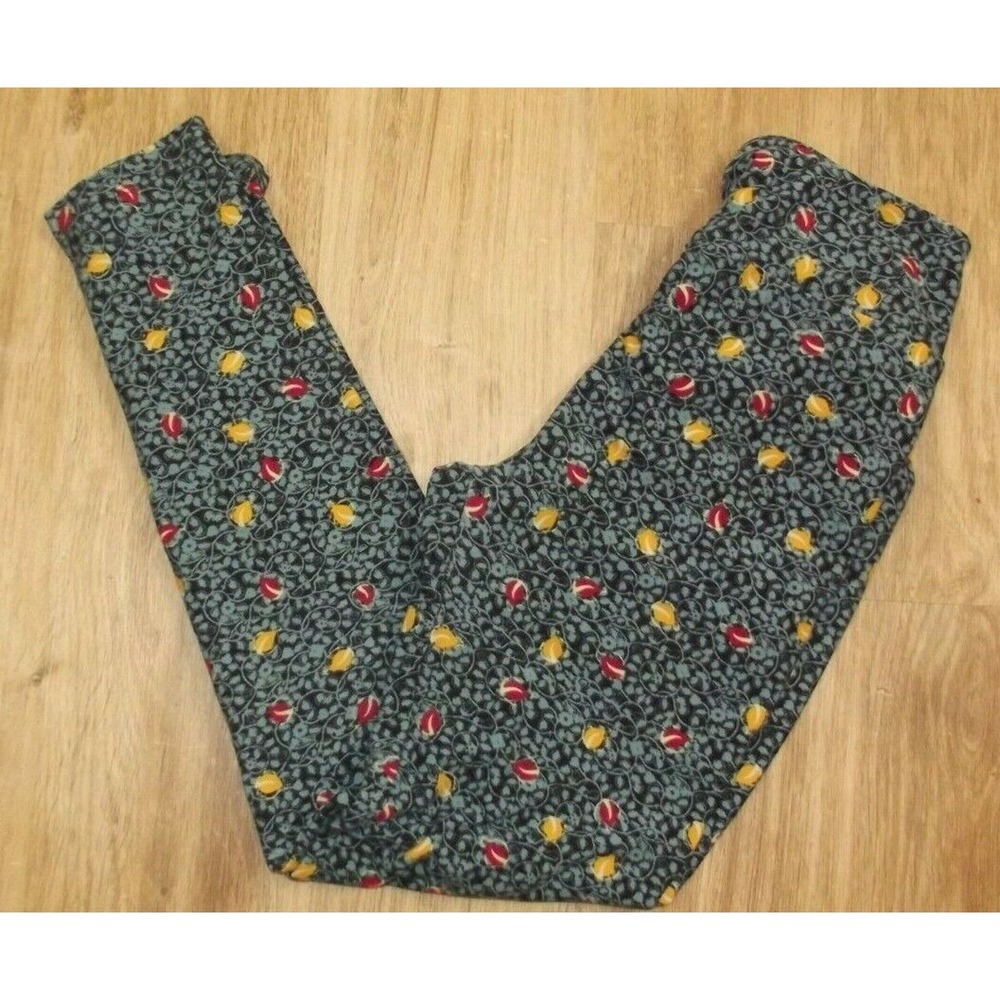 LULAROE Printed LEGGINGS- Multi Print - One Size OS - Cute Design